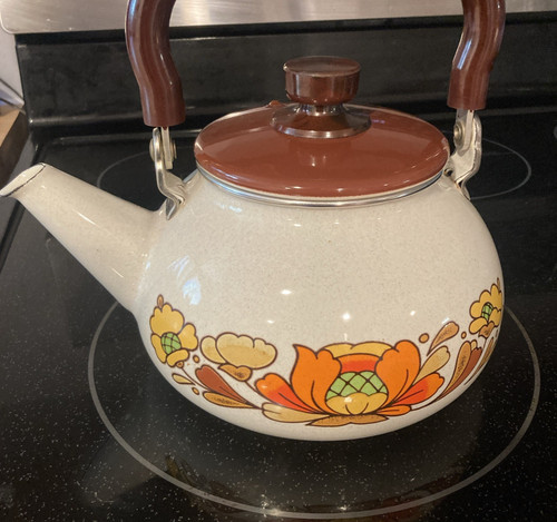 Vintage teapot kettle - teapot, country